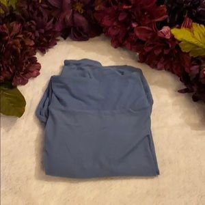 SOLID LulaRoe slate blue leggings